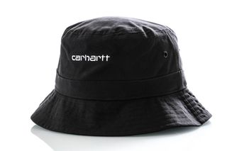Foto van Carhartt Bucket Script Bucket Hat Black / White I026217