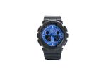 Afbeelding van Casio Horloge G-SHOCK BASIC BLUE PAISLEY BLACK GA-100BP