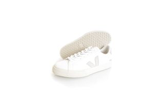 Foto van Veja Sneakers CAMPO CHROMEFREE EXTRA WHITE / NATURAL SUEDE CP0502429B