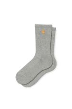 Carhartt Sokken Chase Socks Grey Heather / Gold I029421