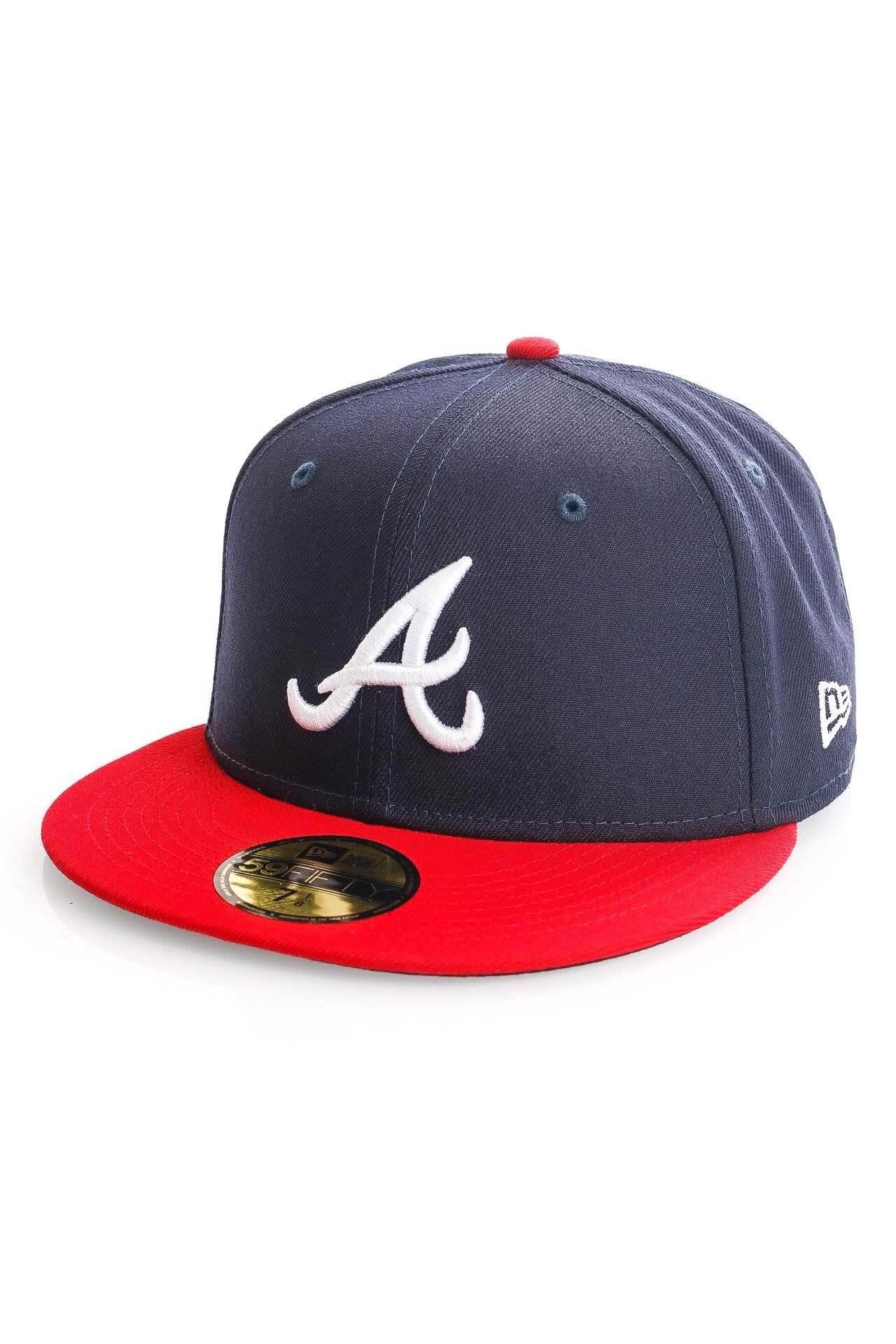 Afbeelding van New Era Atlanta Braves Fitted Cap MLB AC PERF 59FIFTY Navy/White/Red 12572848