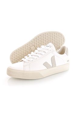Afbeelding van Veja Sneakers CAMPO CHROMEFREE EXTRA-WHITE NATURAL SUEDE CP0502429A