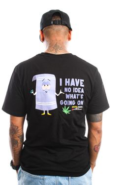 Afbeelding van Hydroponic T-Shirt SOUTHPARK X HYDROPONIC TOWELIE WEED S/S BLACK HY-22004-01