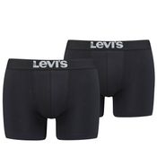 Levi's Bodywear Boxershort Levis Men Solid Basic Boxer 2P Jet Black 905001001
