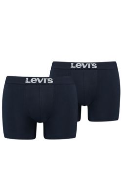 Afbeelding van Levi's Bodywear Boxershort Levis Men Solid Basic Boxer 2P Navy 905001001