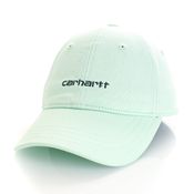 Carhartt WIP Dad Cap Carhart WIP Canvas Script Cap Pale Spearmint / Hedge I028876