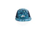 Afbeelding van The North Face 5-Panel TNF CLASS V CAMP HAT Beta Blue Lichen Print NF0A5FXJ540