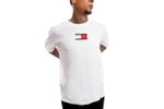 Afbeelding van Tommy Jeans T-Shirt TJM VINTAGE FLAG PRINT Off White DM0DM11610
