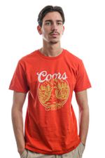 Brixton T-Shirt BRIXTON x COORS ROCKY S/S TLRT BANQUET RED/BROWN 16649