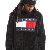 Tommy Jeans Crewneck TJM TOMMY FLAG SWEAT Black DM0DM12204