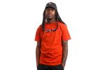 Afbeelding van Tommy Jeans T-Shirt TJM MULTI LINEAR LOGO Orange Spice DM0DM12408
