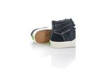 Afbeelding van Cariuma Sneakers CATIBA High PRO Skate Logo Black Suede and Canvas Contrast Thread 401007B12