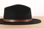 Afbeelding van Brixton 00136-Hat Messer Fedora Black