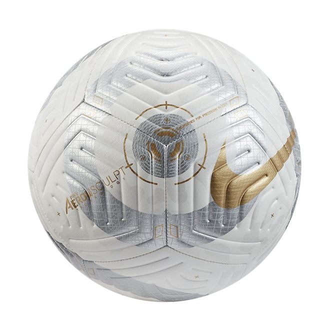 Afbeelding van Nike Premier League Strike Voetbal White Silver Gold
