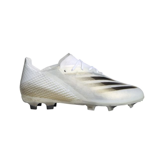 Afbeelding van Adidas X Ghosted 1 FG Kids White Silver
