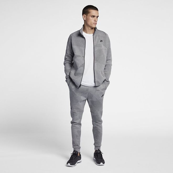 Afbeelding van Nike Sportswear Tech Fleece Jacket GX 1.0 Carbon Heather