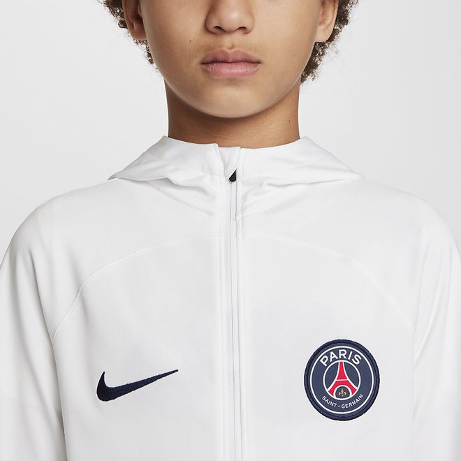 Afbeelding van Paris Saint-Germain Strike Voetbaltrainingspak White Navy