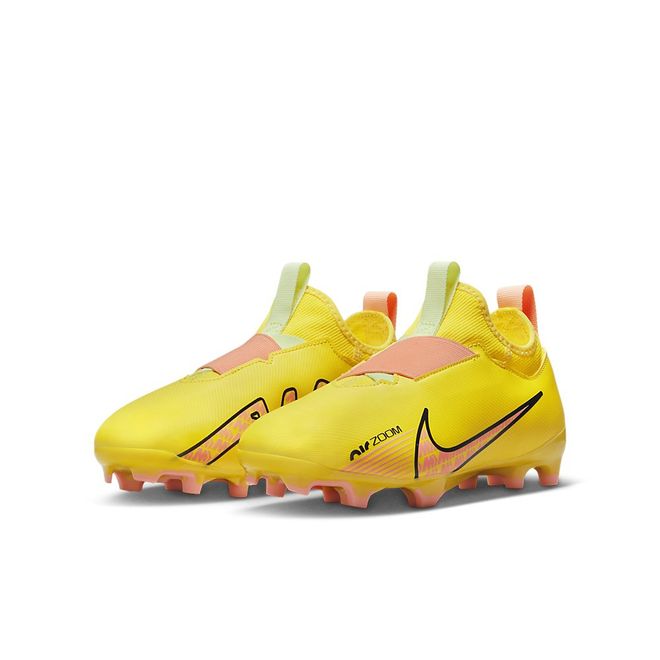 Afbeelding van Nike Zoom Mercurial Vapor 15 Academy FG Kids Yellow Strike