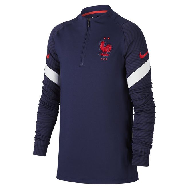 Afbeelding van Frankrijk FFF Strike Set Kids Blackened Blue