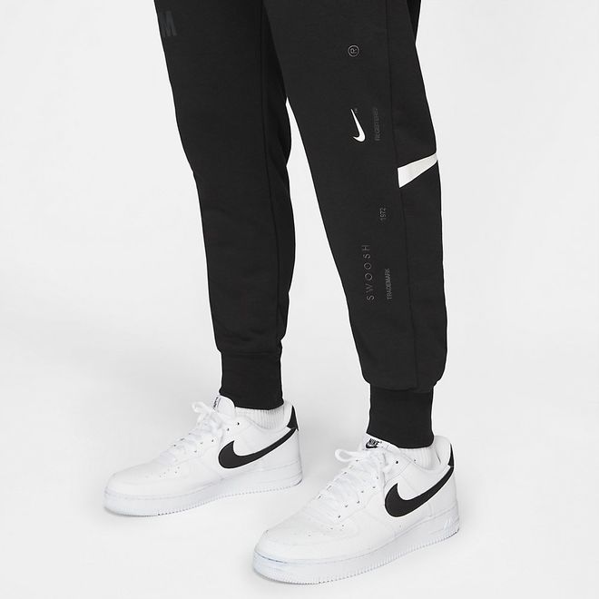 Afbeelding van Nike Sportswear Swoosh Hoody Set Black
