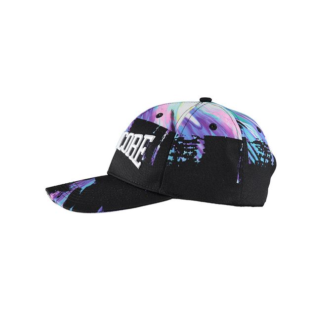 Afbeelding van 100% Hardcore Cap Iridescent Black Purple