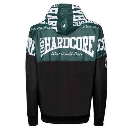 Afbeelding van 100% Hardcore Windbreaker Jack The Brand Green Black