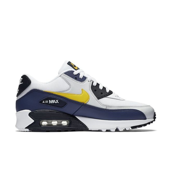 Afbeelding van Nike Air Max 90 Essential White Tour Yellow Blue