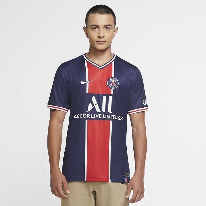 Afbeelding van Paris Saint-Germain 2020/21 Stadium Thuis Voetbalshirt voor heren