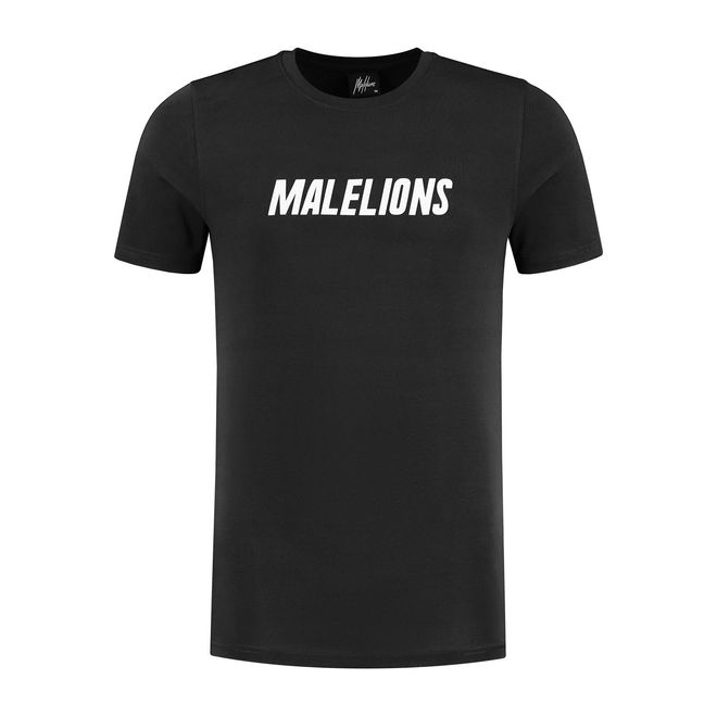 Afbeelding van Malelions T-Shirt Nium Black