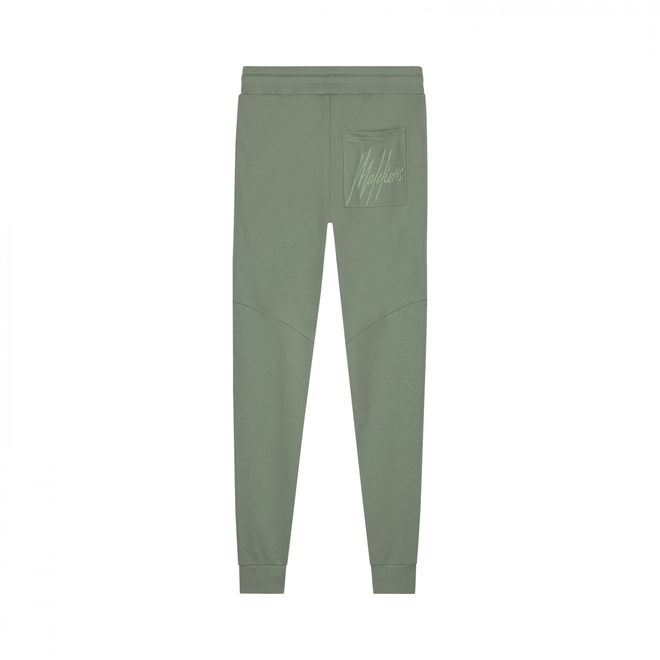 Afbeelding van Malelions Men Essentials Hoodie Set Dark Sage