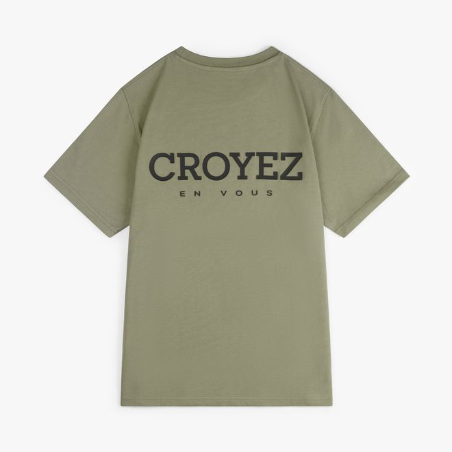 Afbeelding van Croyez Abstract T-Shirt Light Army
