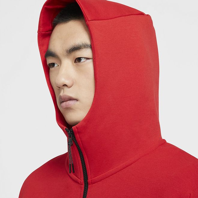 Afbeelding van Nike Sportswear Tech Fleece Hoodie University Red