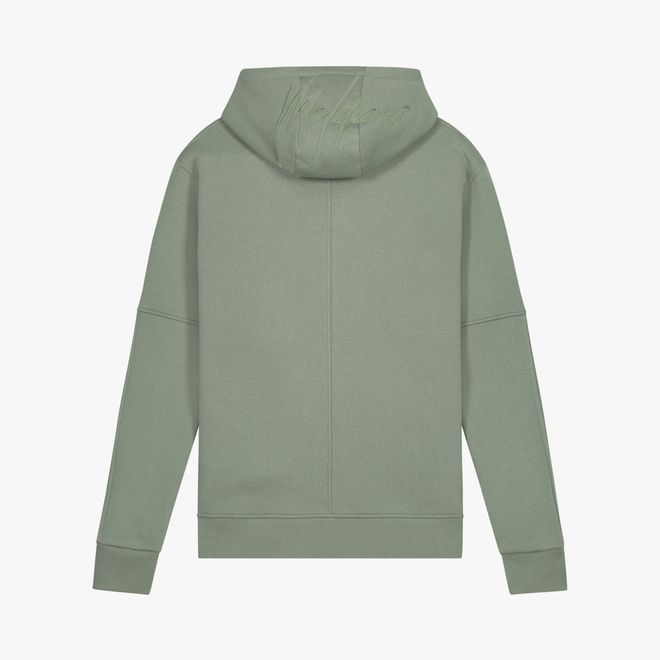 Afbeelding van Malelions Men Essentials Hoodie Set Dark Sage