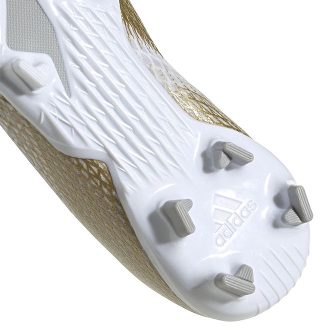 Afbeelding van Adidas X Ghosted 3 FG Kids White Silver