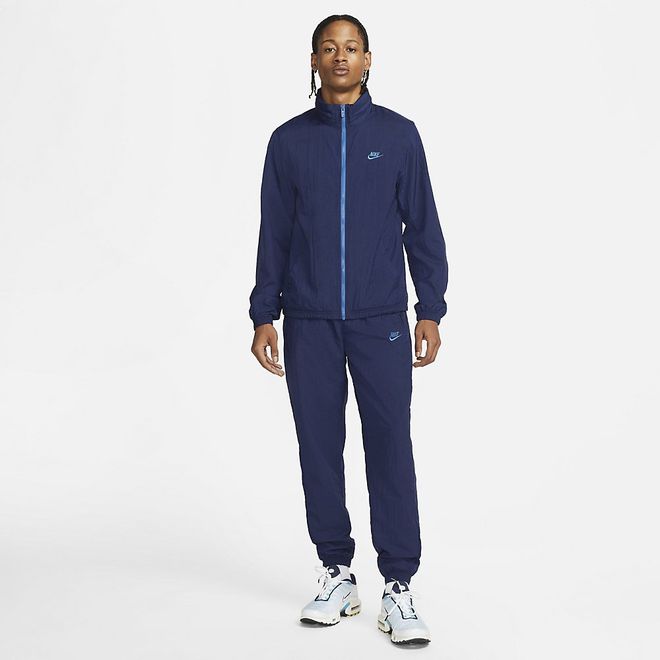 Afbeelding van Nike Sportswear Sport Essentials Trainingspak Midnight Navy