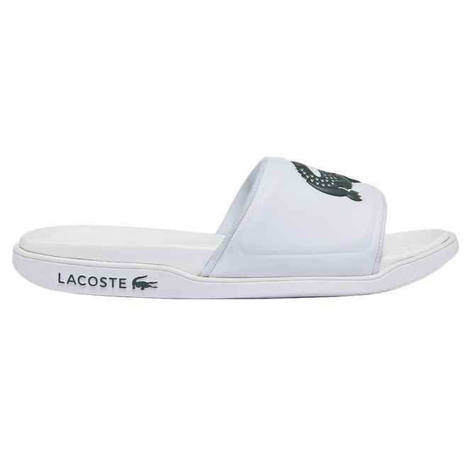Afbeelding van Lacoste Croco Dualiste Slipper Wit Groen