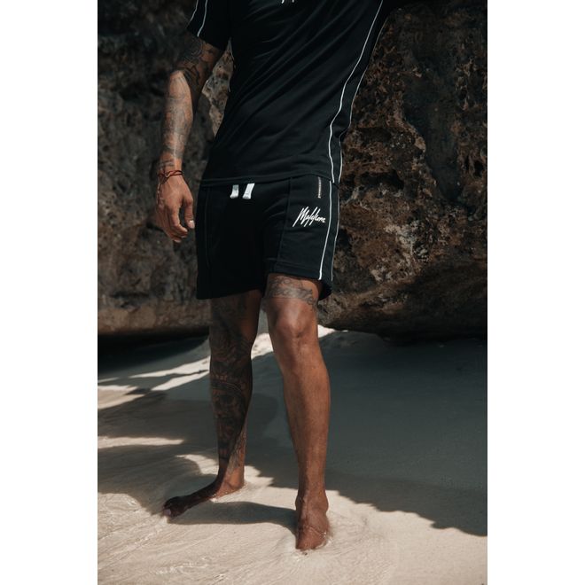 Afbeelding van Malelions Sport Thies Summer Set Black White