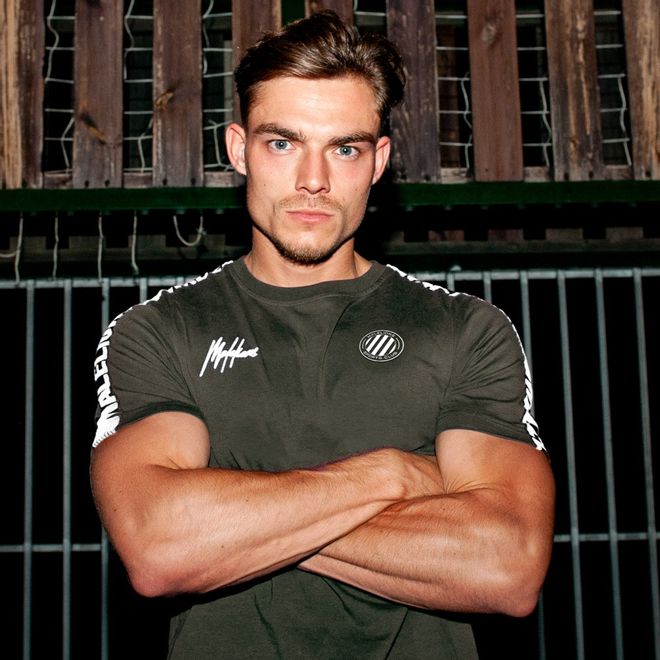 Afbeelding van Malelions Twinset Home kit Sport Army White