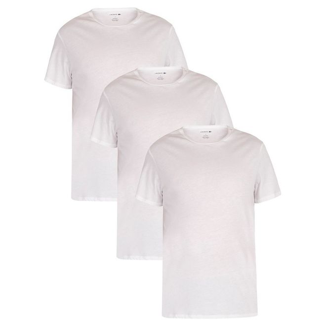 Afbeelding van Lacoste Set van 3 T-shirts White
