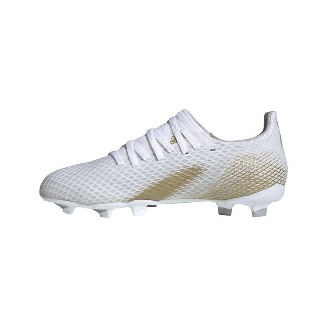 Afbeelding van Adidas X Ghosted 3 FG Kids White Silver