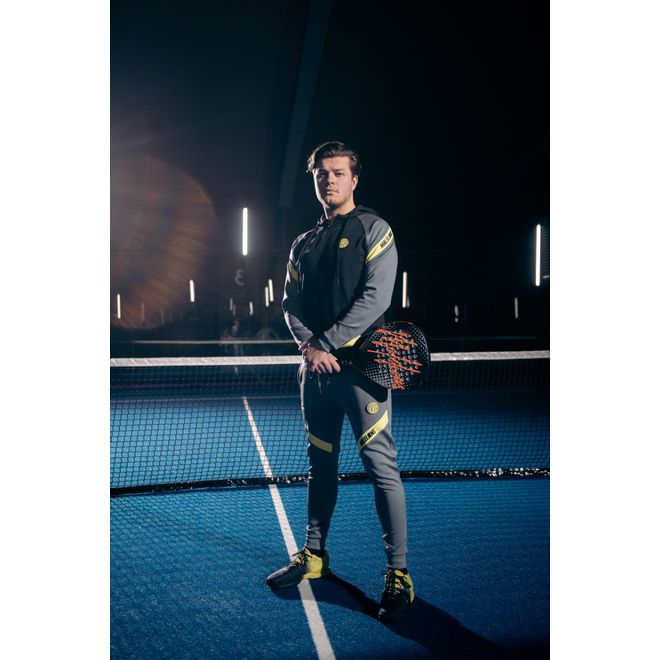 Afbeelding van Malelions Sport Pre-Match Hoodie Set Black Grey
