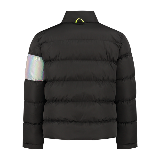 Afbeelding van Malelions Reflective Puffer Jacket Black