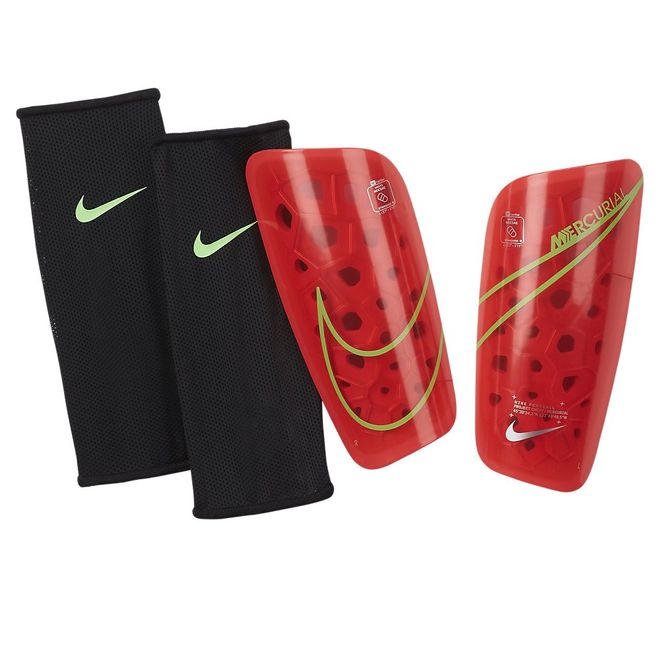 Afbeelding van Nike Mercurial Lite Scheenbeschermers Bright Crimson