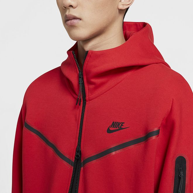 Afbeelding van Nike Sportswear Tech Fleece Hoodie University Red