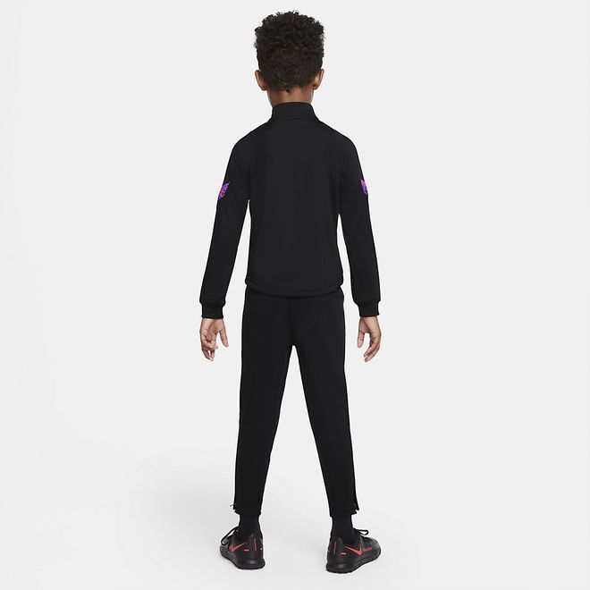 Afbeelding van FC Barcelona Strike Voetbaltrainingspak Little Kids Black Hyper Royal