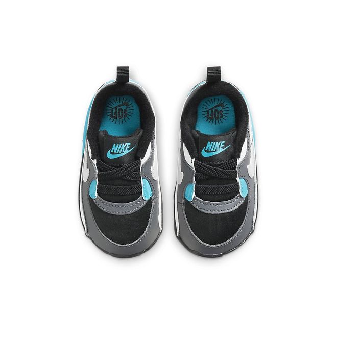 Afbeelding van Nike Air Max 90 Crib Black Dark Grey