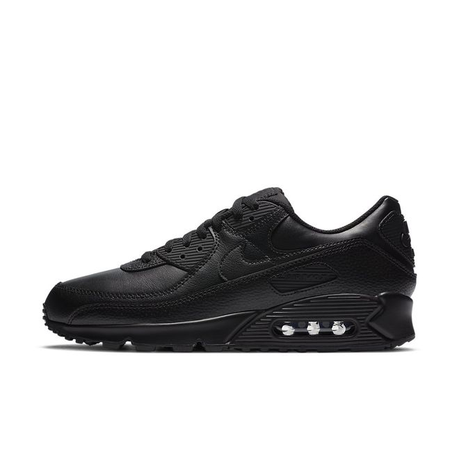 Afbeelding van Nike Air Max 90 Black Leather Triple Black