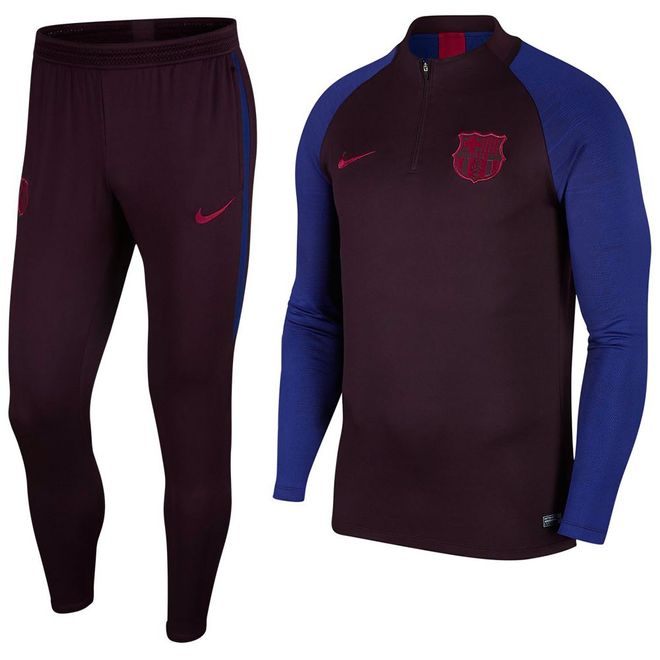 Afbeelding van FC Barcelona Dri-FIT Strike Drill Set Burgundy Ash