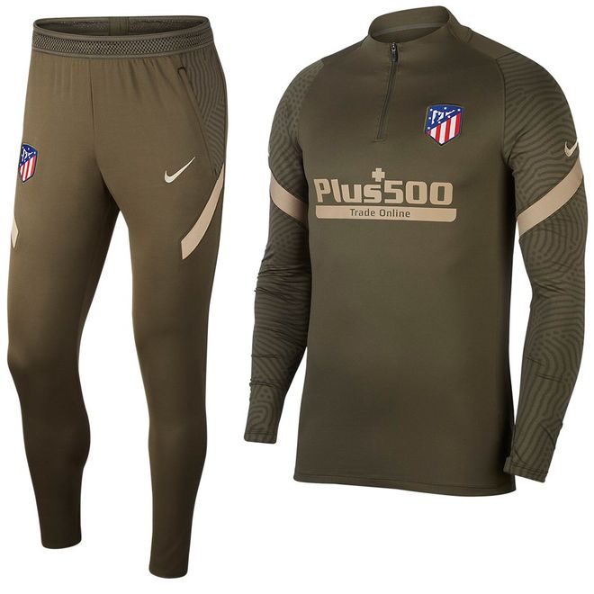 Afbeelding van Atlético de Madrid Dri-FIT Strike Drill Set Cargo Khaki