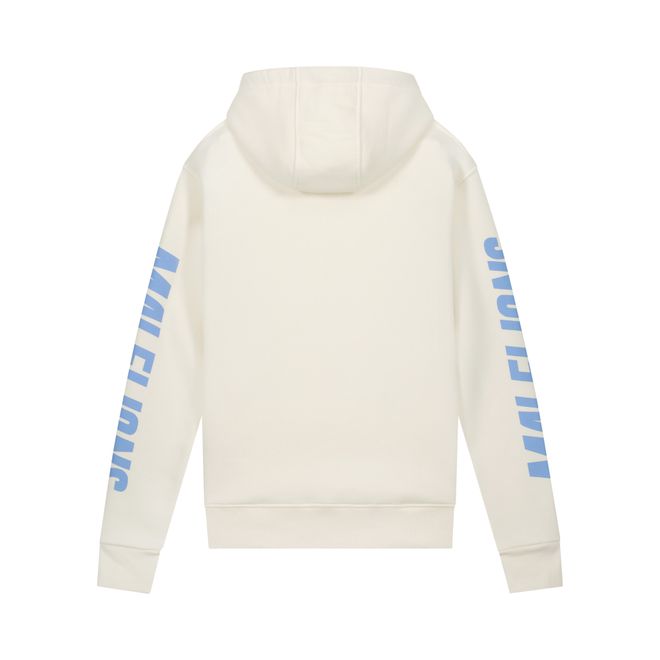 Afbeelding van Malelions Men Lective Hoodie Off-White